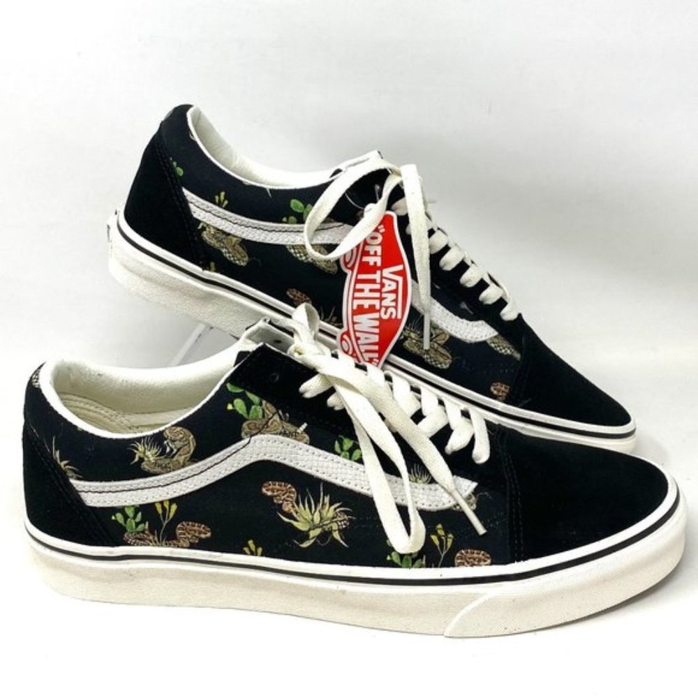 💖MEGA SALE💖VANS Old Skool Desert Snake  Men Black Skate Casual   VN0A5KRFB02